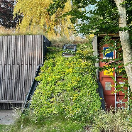 Tiny-House Van Zeecontainers Bij Het Bos Oranjewoud Eksteriør billede